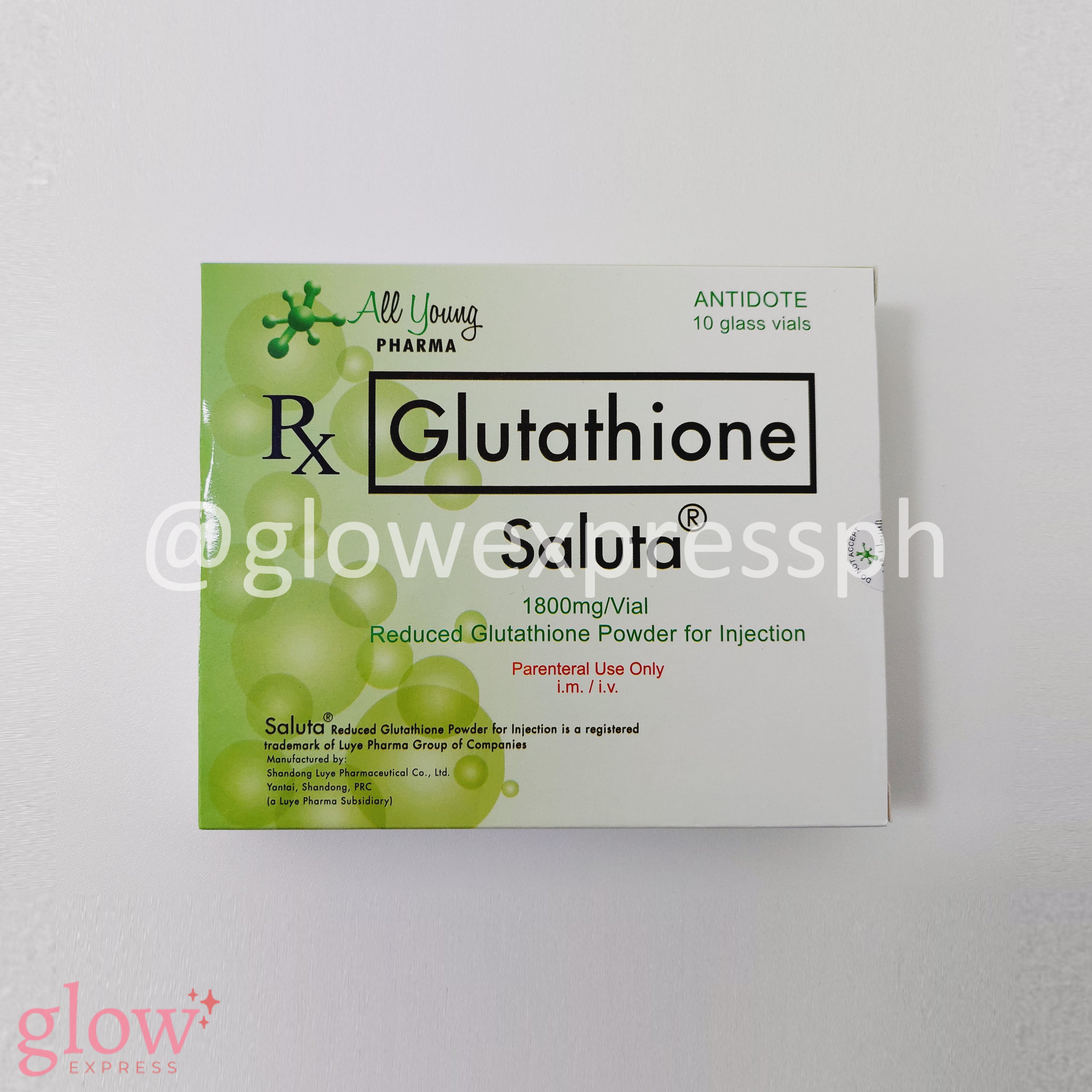 Saluta 1800mg (All Young) Glow Express Ph Saluta 1800mg (All Young) Glow Express Ph
