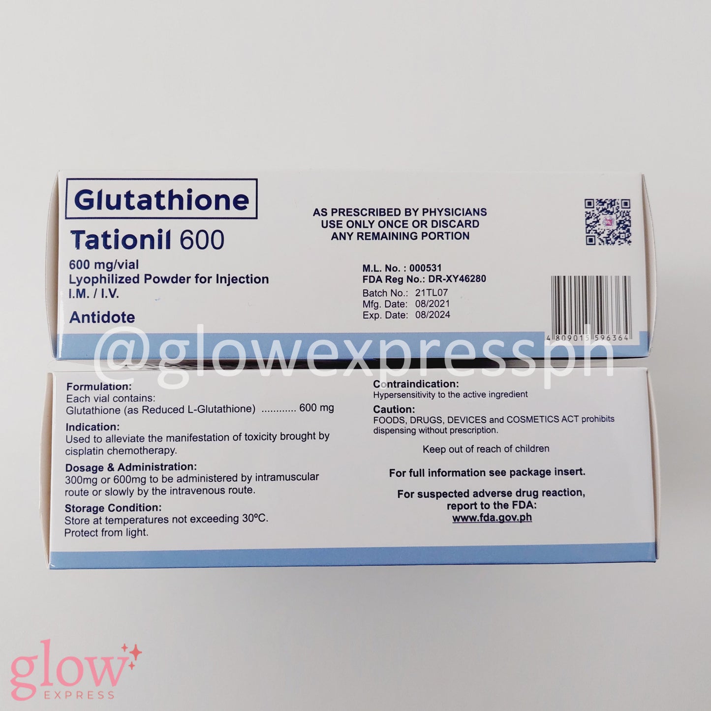 tationil glutathione injection price philippines Skin Whitening Inj. (600mg/4ml) GoldyZ Beauty Shop Tationil 600 (BFAD) Glow
