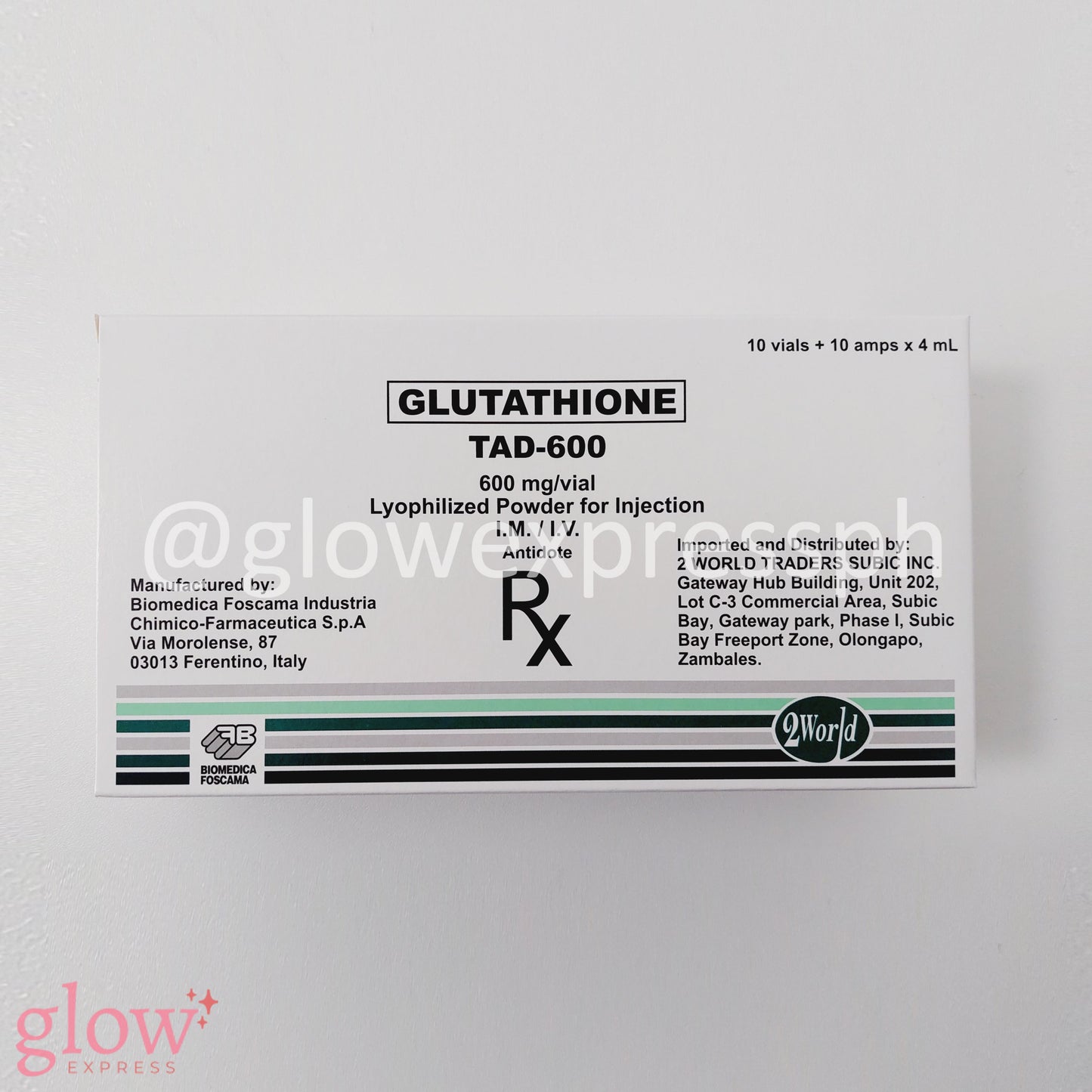tad 600 glutathione TAD