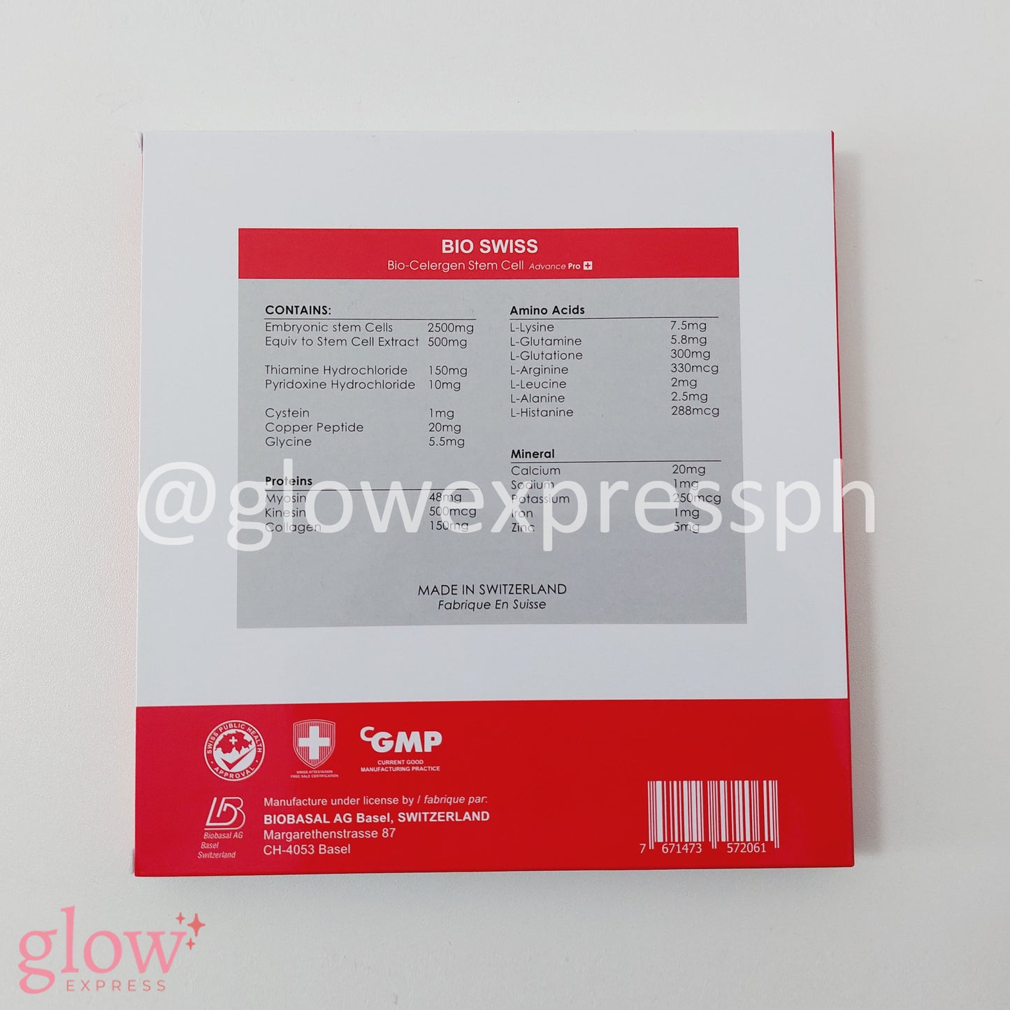 Bio Swiss - Glow Express Ph