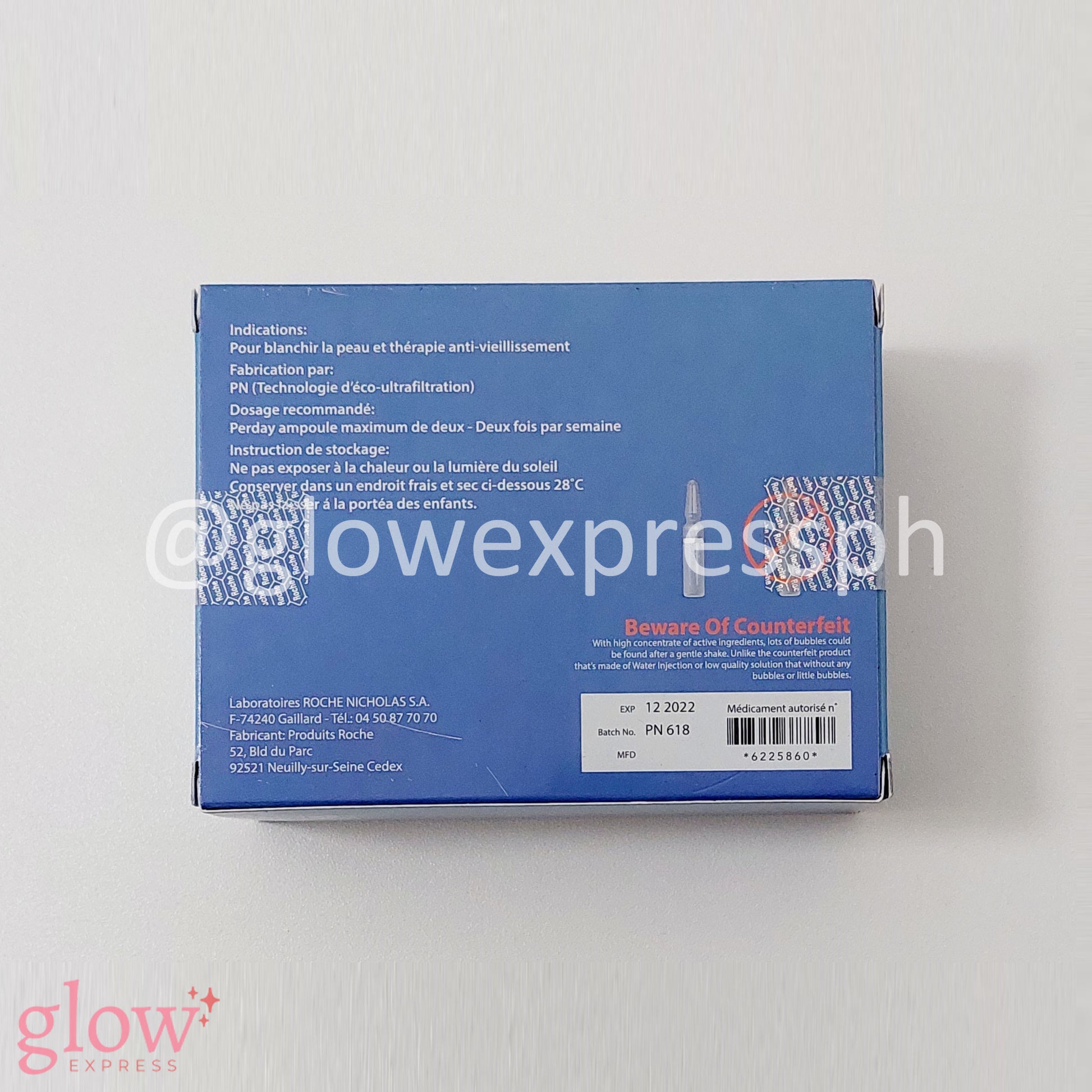 Laroscorbine Platinum PN (Blue) - Glow Express Ph