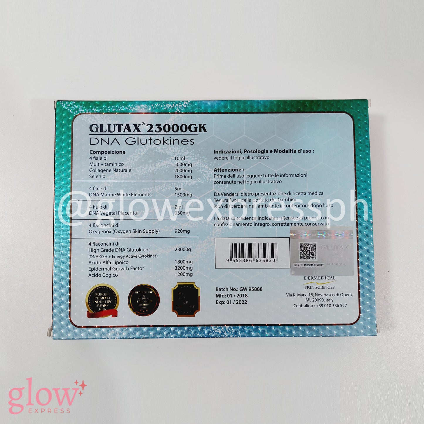 Glutax 23000gk - Glow Express Ph