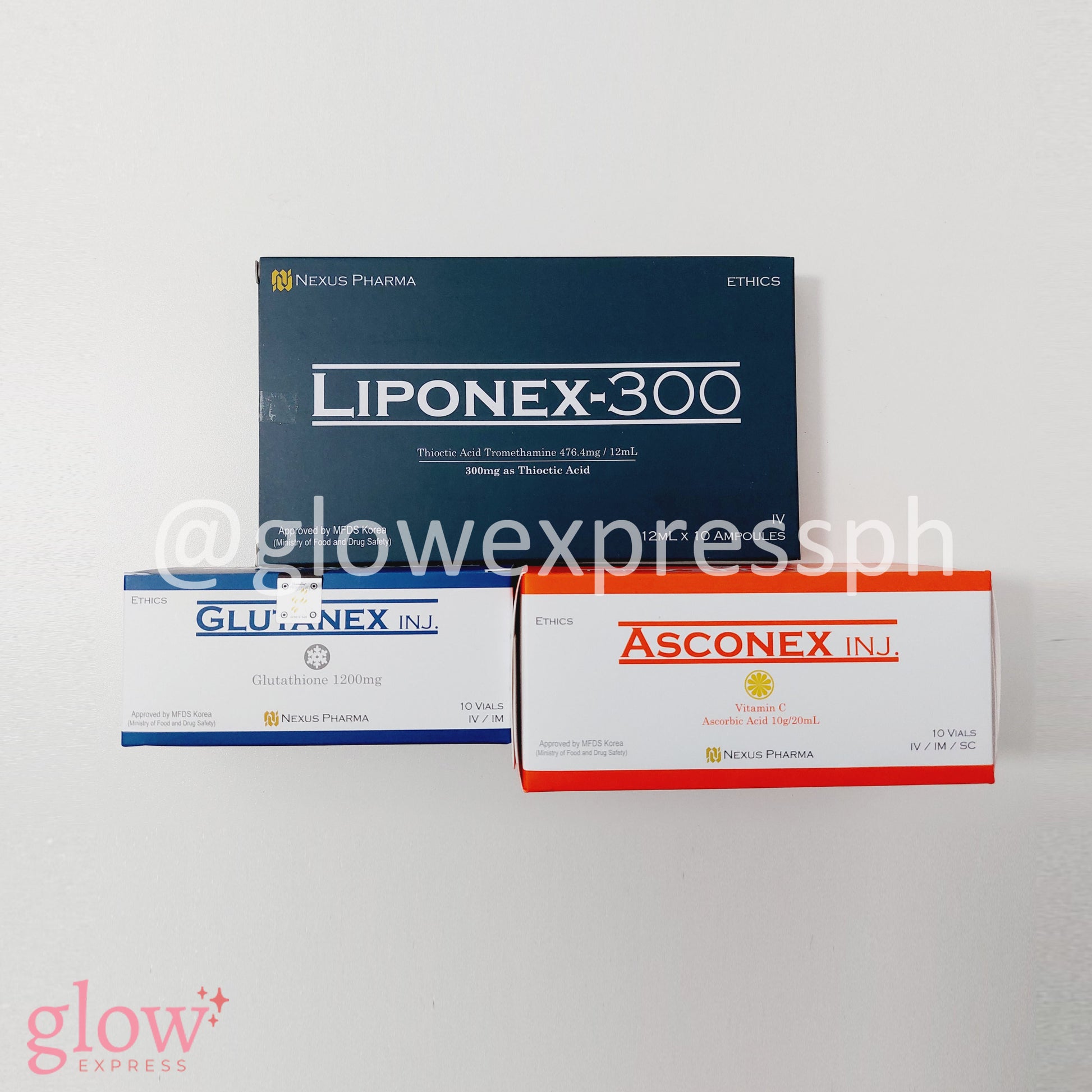 Glutanex Trio - Glow Express Ph