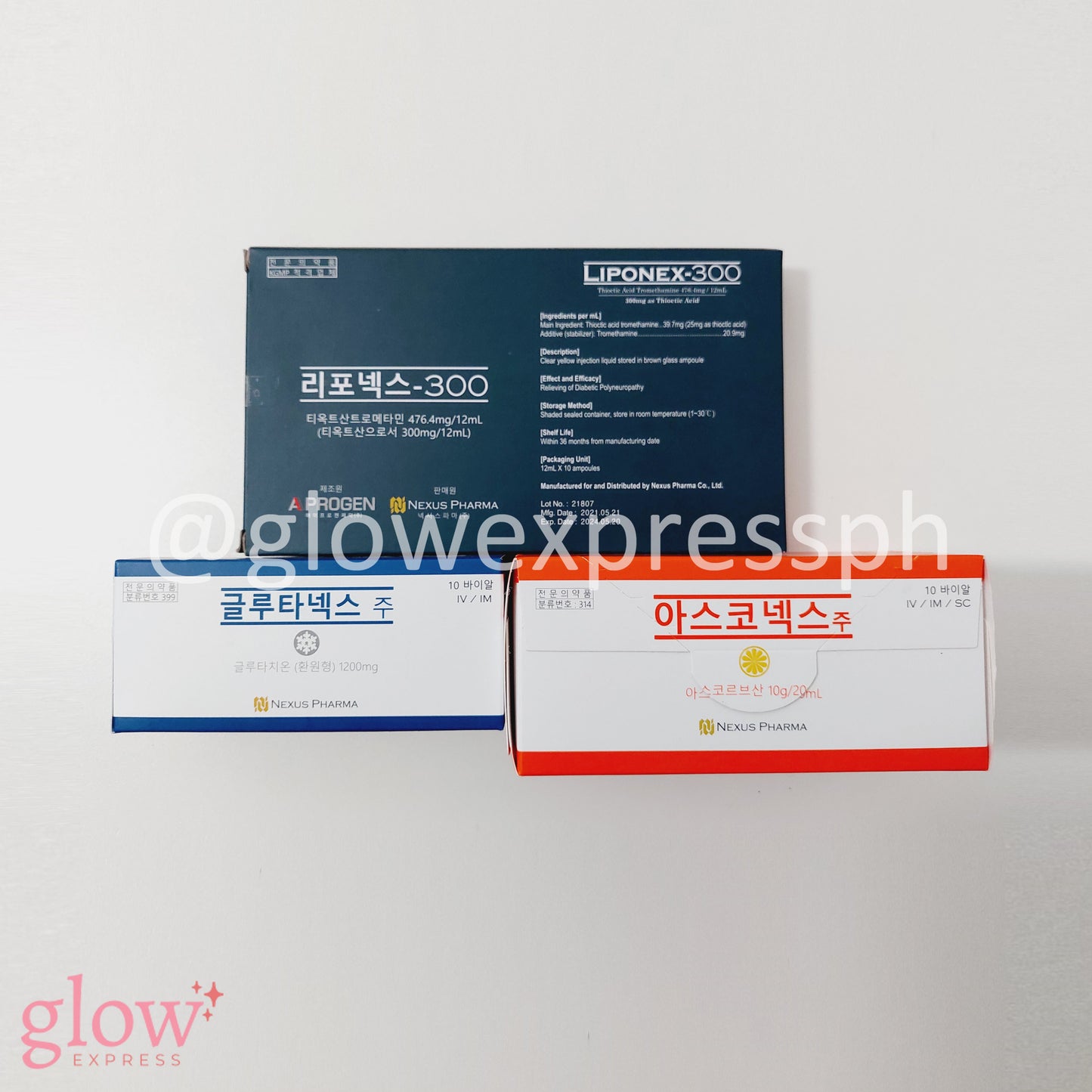 Glutanex Trio - Glow Express Ph