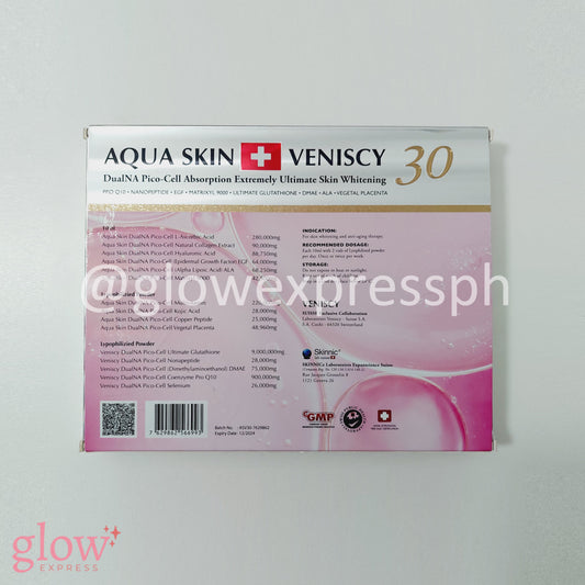 Aqua Skin Veniscy 30 - Glow Express Ph