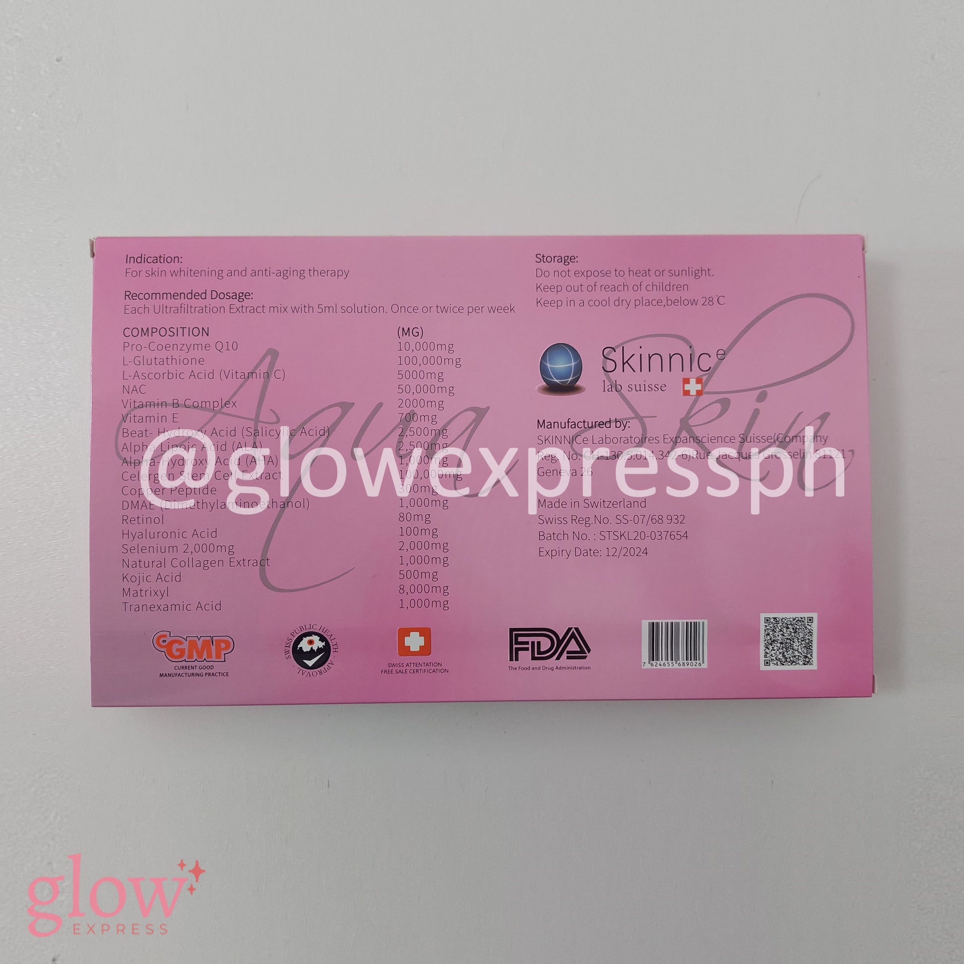 Aqua Skin Puregold EGF - Glow Express Ph