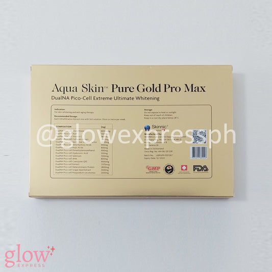 Aqua Skin Pure Gold Pro Max - Glow Express Ph